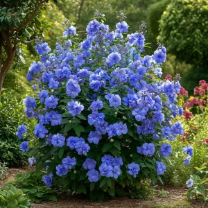 Гибискус Сансет Блоссом купить по цене от 248р. в интернет-магазине «Посадика» с доставкой почтой в в Петровске и по всей России – [изображение №1].