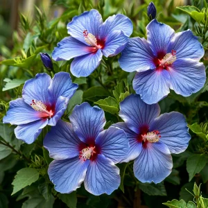 Гибискус садовый Блуминг Квин купить по цене от 259р. в интернет-магазине «Посадика» с доставкой почтой в в Петровске и по всей России – [изображение №1].