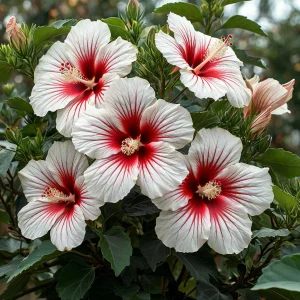 Гибискус Рэд Элеганс купить по цене от 380р. в интернет-магазине «Посадика» с доставкой почтой в в Петровске и по всей России – [изображение №1].